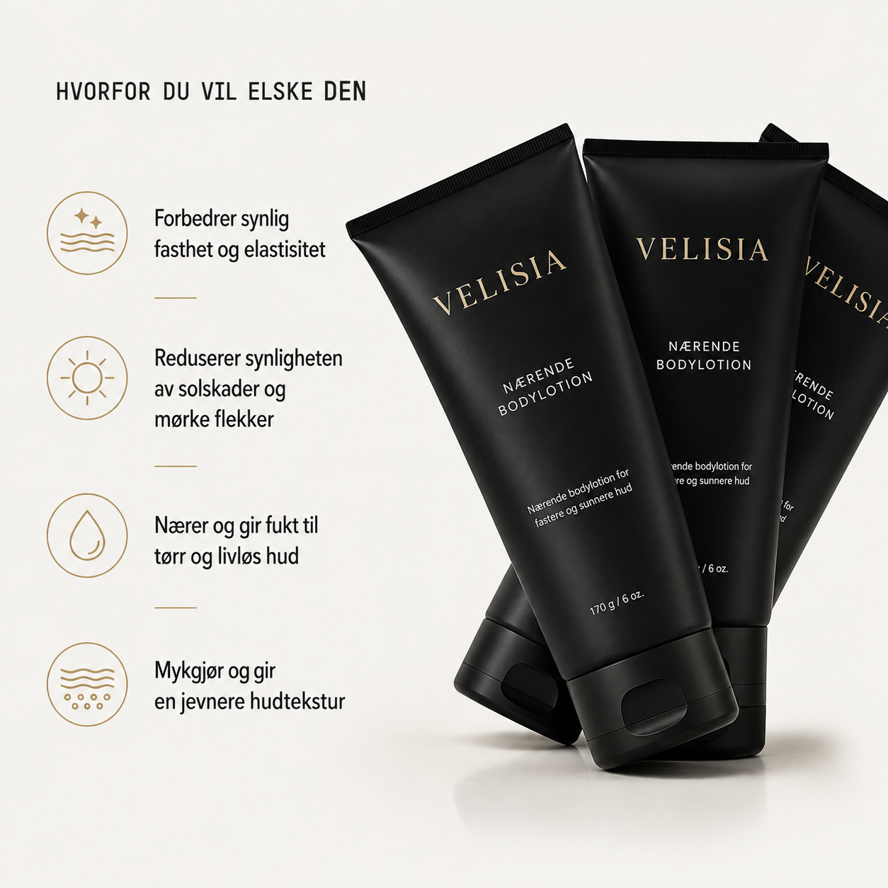Fordeler med Velisia bodylotion
